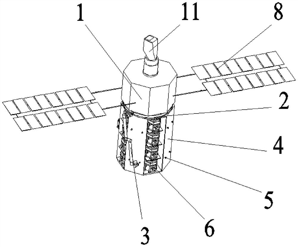 On-orbit assembly system of very large space telescope based on multi-space robot
