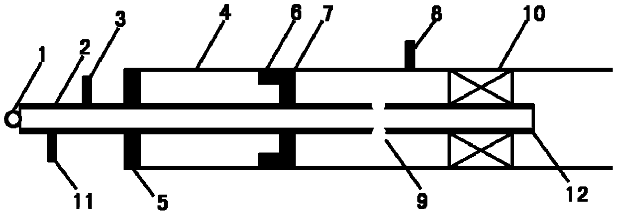 A test method for unpacking ability of k344 packer under repeated stimulation conditions of horizontal wells