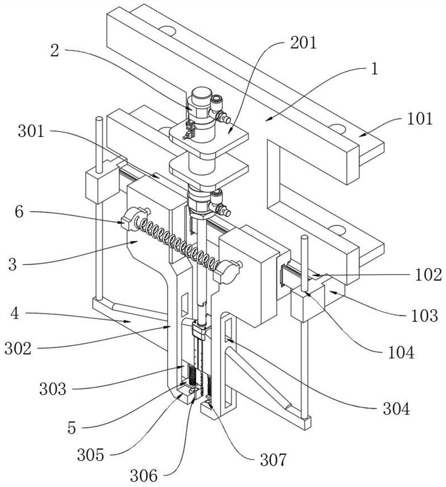 Hole drilling mechanism for furniture production