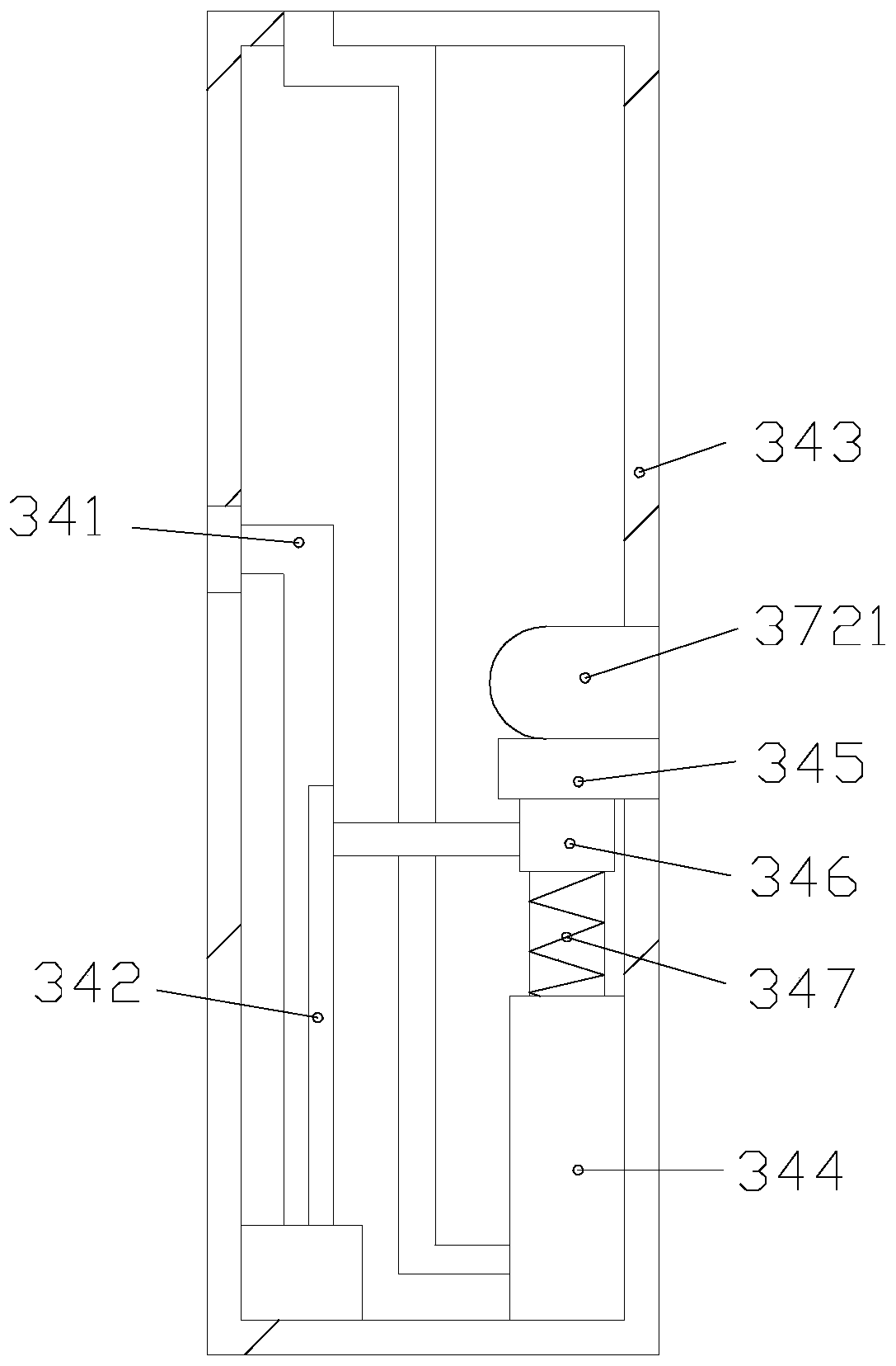 A post-disaster vehicle anti-recombustion automatic composite loading device for vehicle rescue