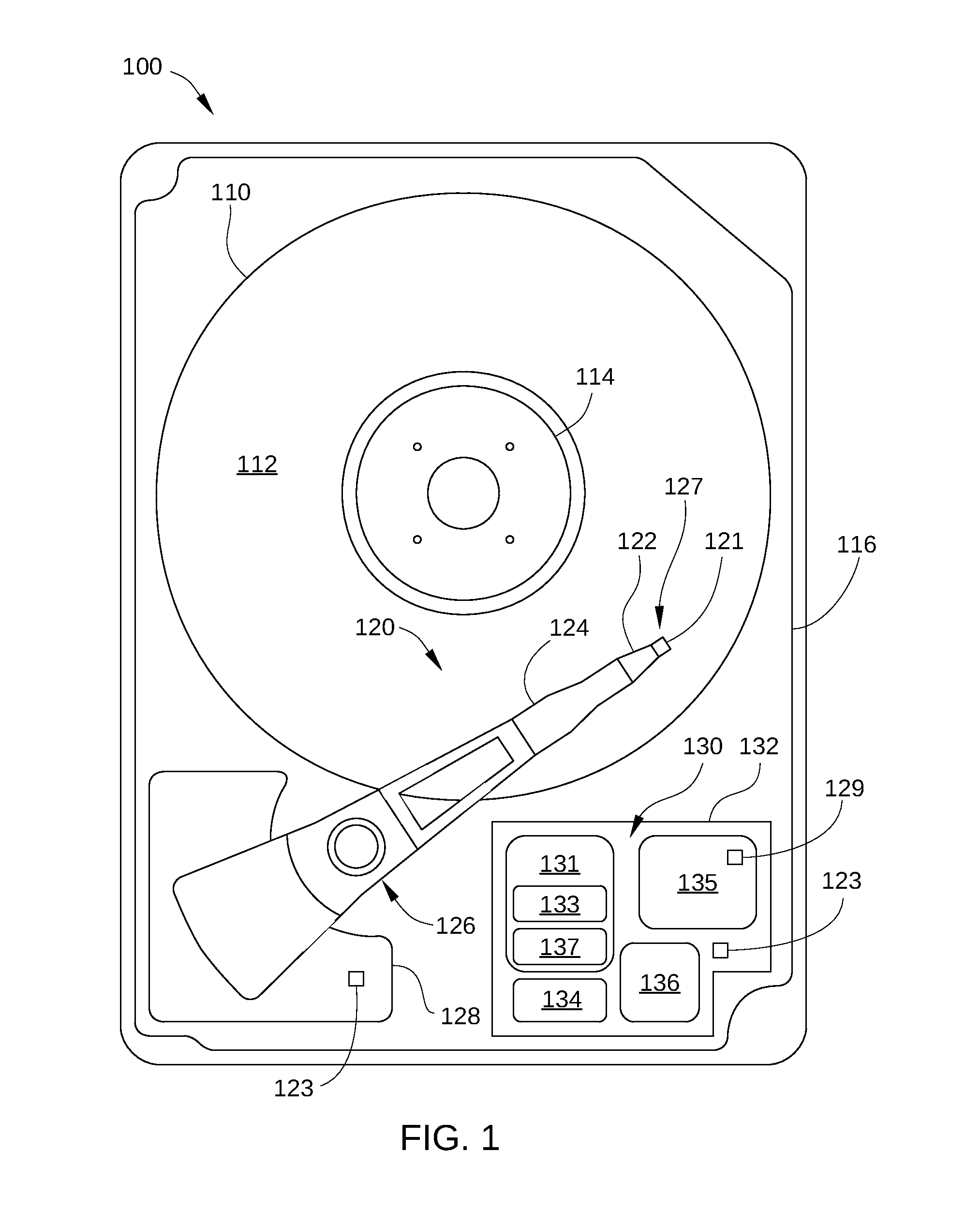 Temperature-defined data-storage policy for a hybrid disk drive