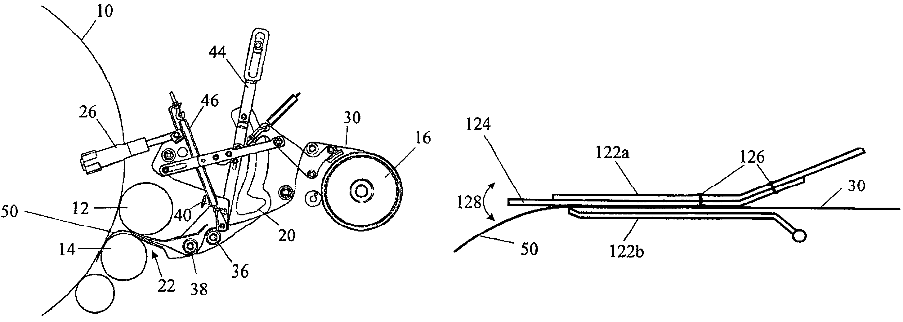 Bale wrapping apparatus