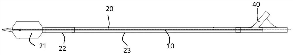 Transfemoral artery valve conveyor