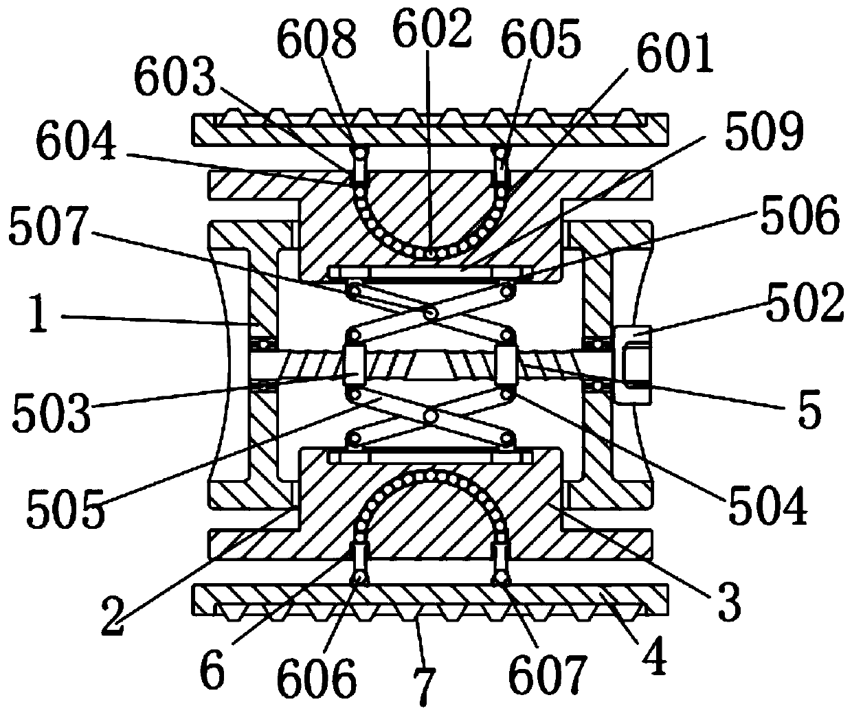 Interbody fusion device with four unfoldable sides