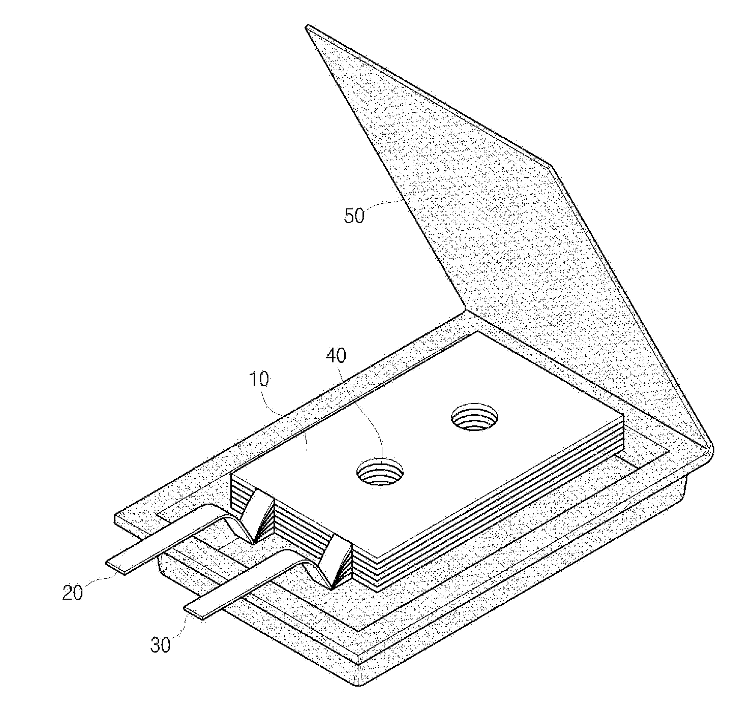Electrode assembly with porous structure and secondary battery including the same