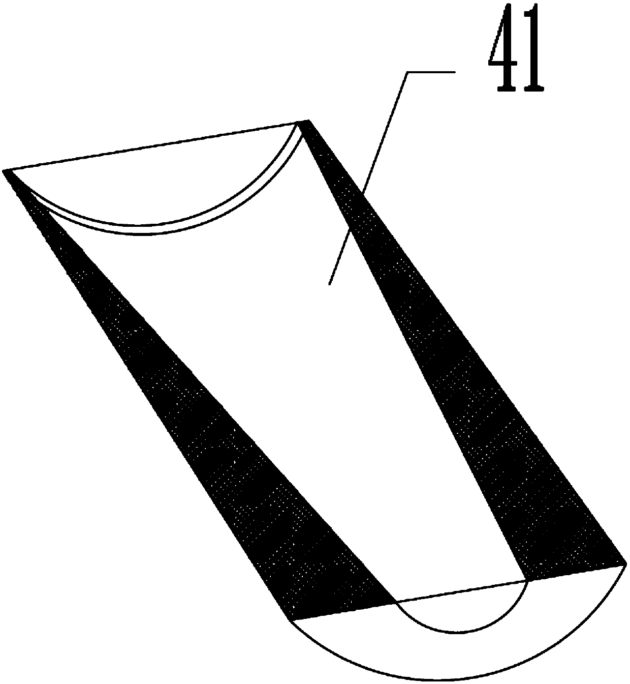 Feeding pipe for reduction furnace, reduction furnace and adjusting method for hole diameter of feeding pipe