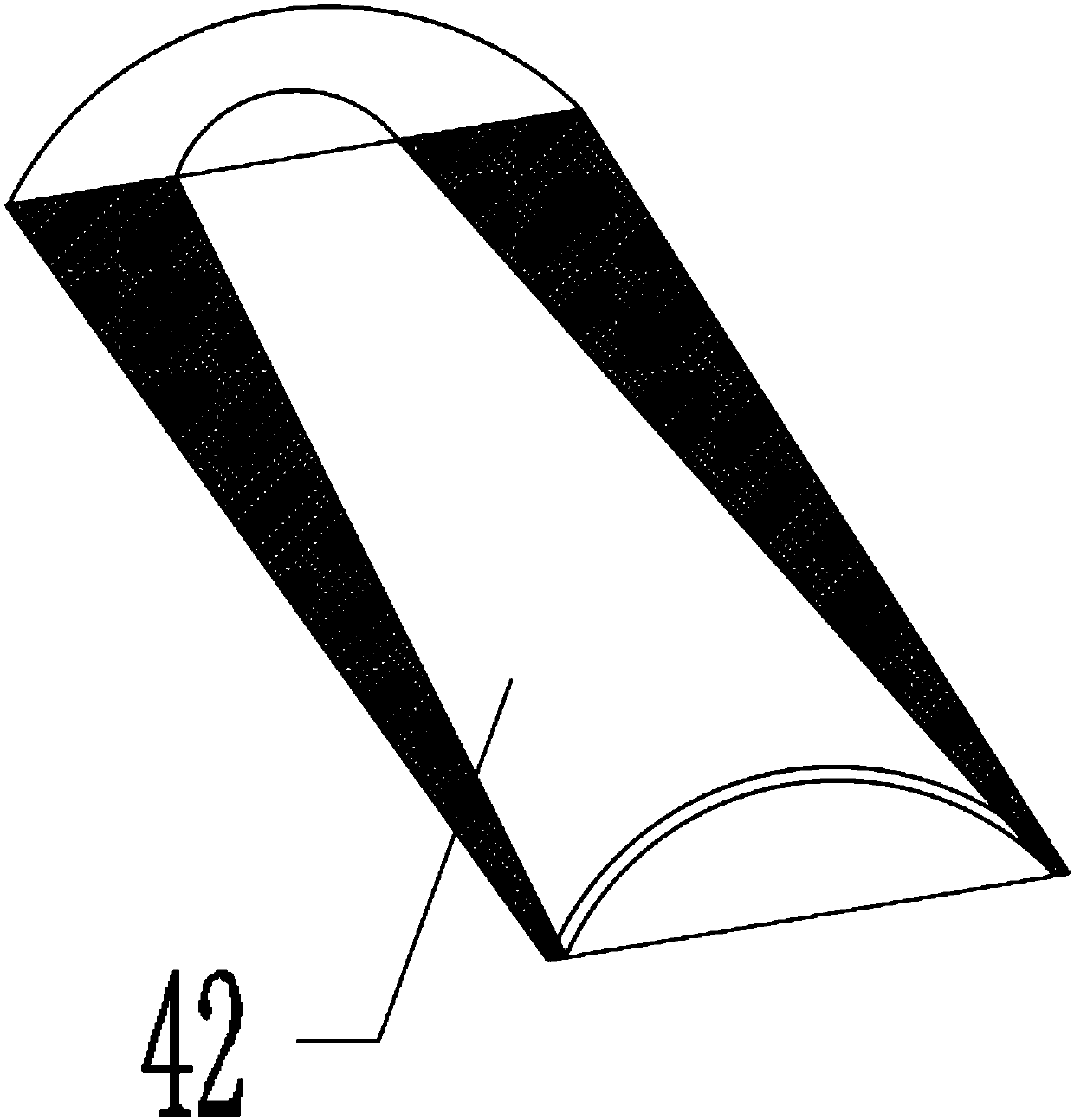 Feeding pipe for reduction furnace, reduction furnace and adjusting method for hole diameter of feeding pipe