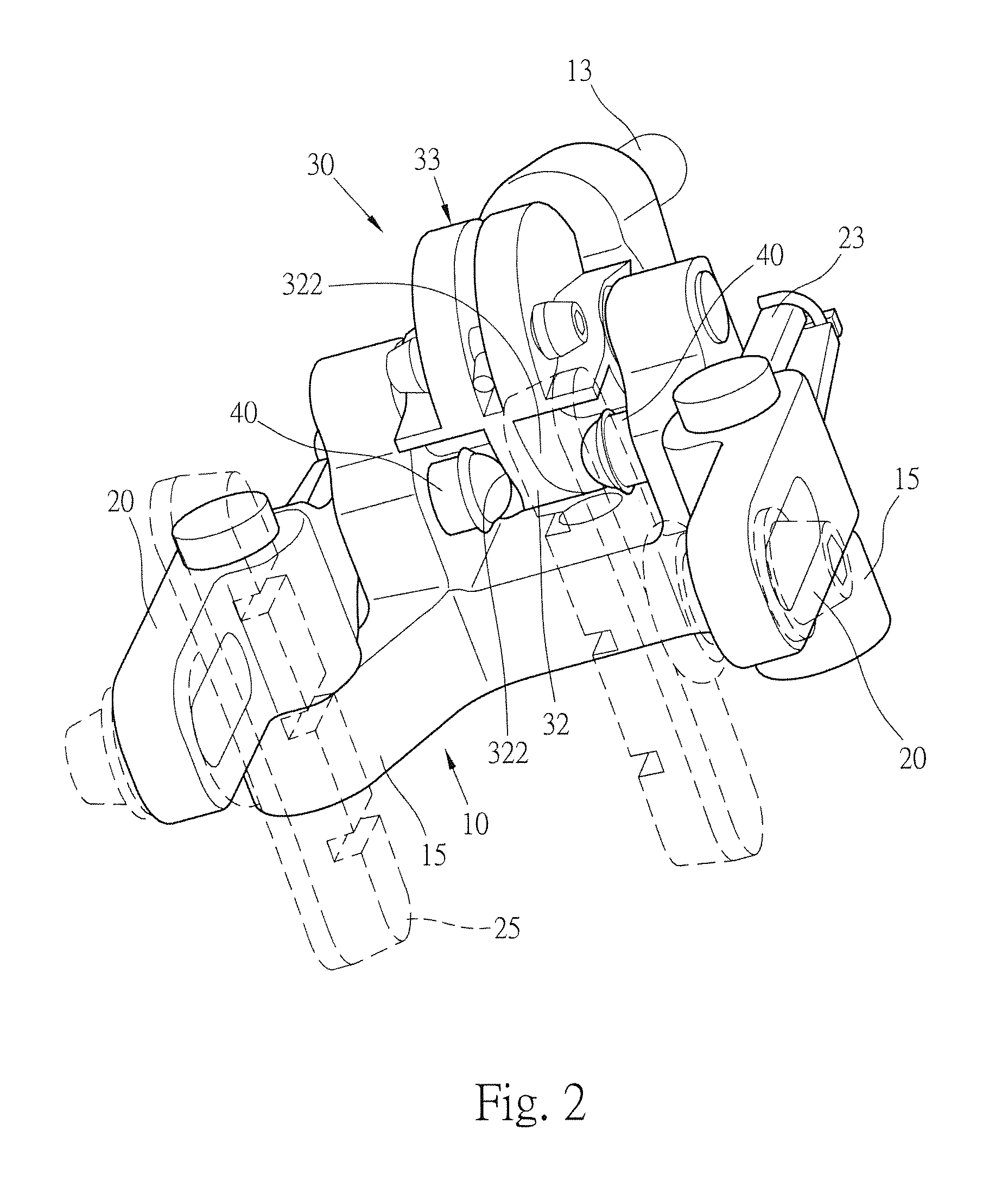 Brake assembly for bicycles