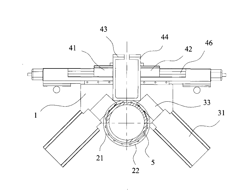 A magnetic memory detection device of oil drill rod micro-crack