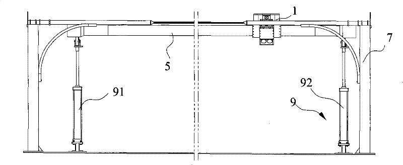 A magnetic memory detection device of oil drill rod micro-crack