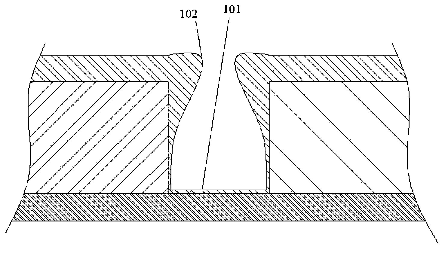 Method and device for electroplating blind holes
