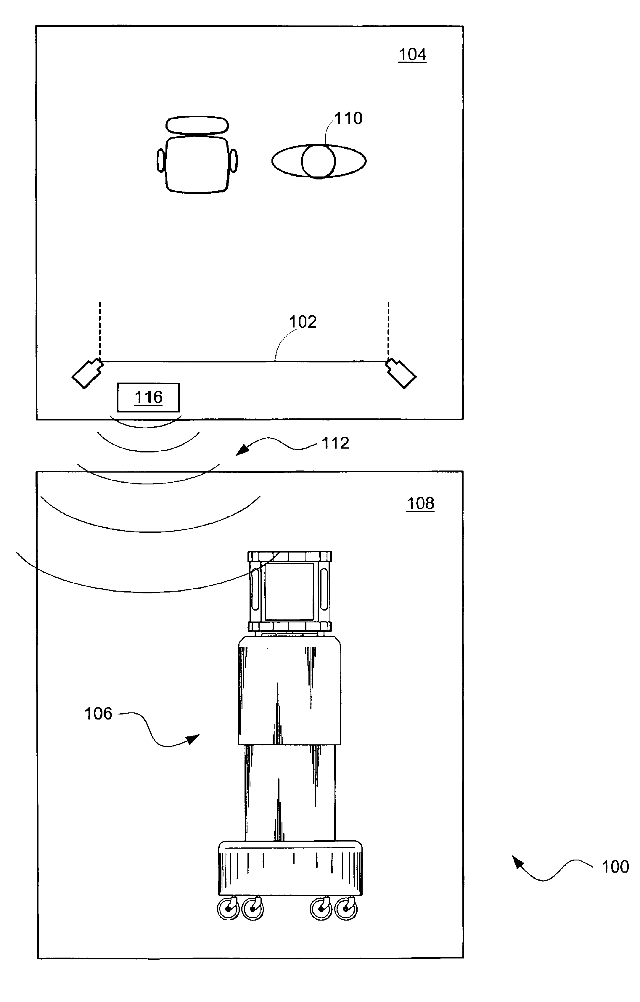 Telepresence system with automatic user-surrogate height matching
