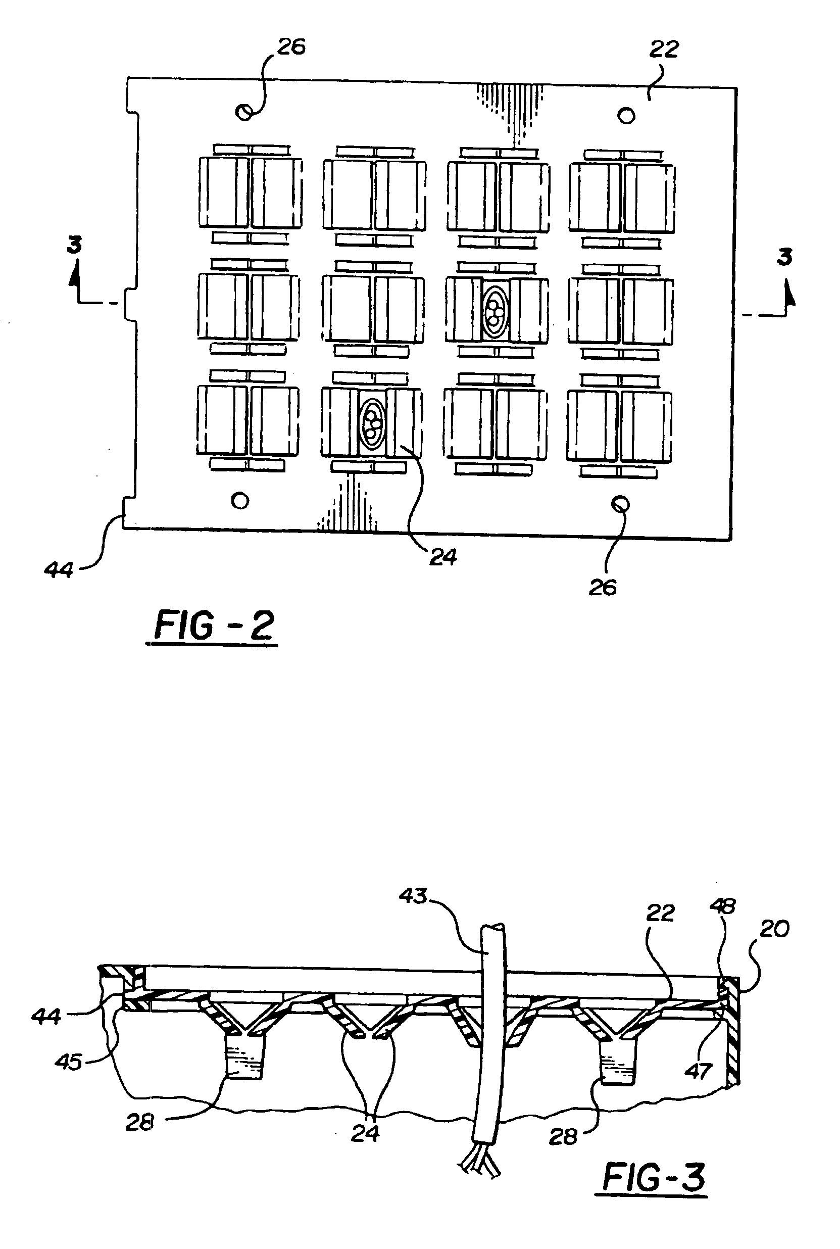 Electrical housing with non-integral cable outlet port member