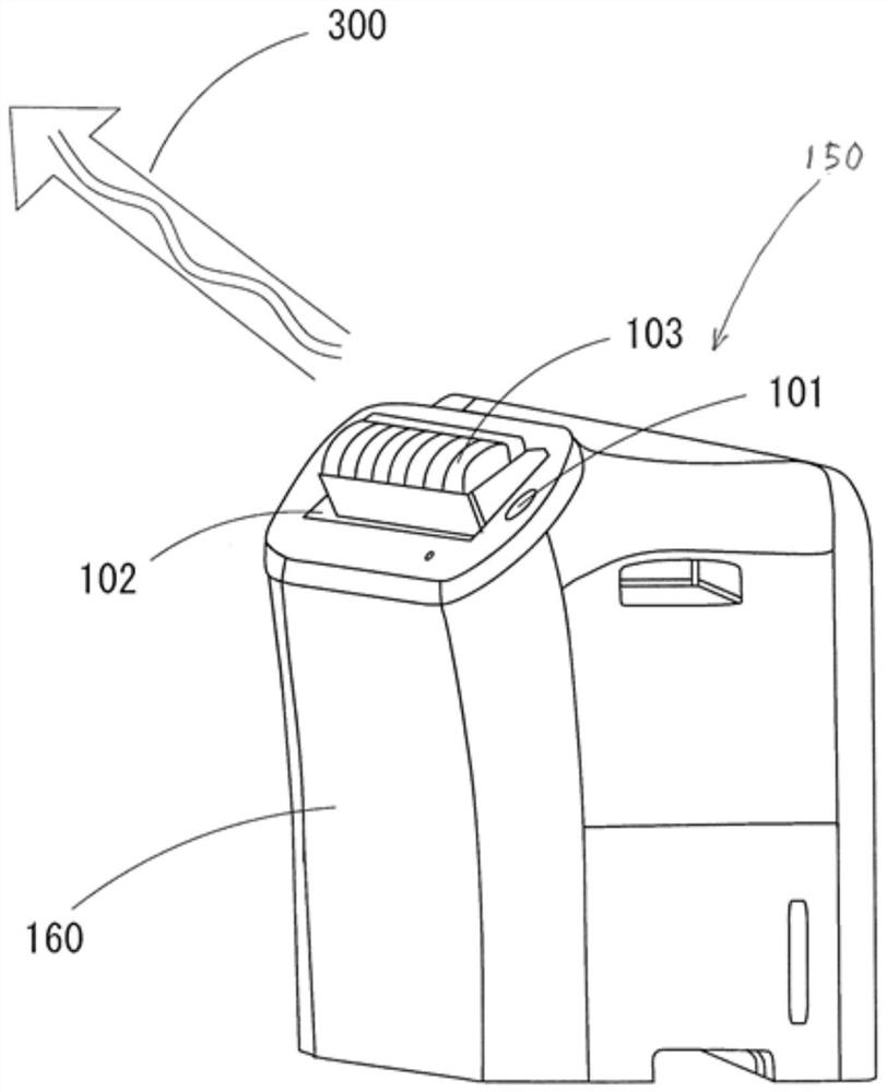 Wet clothes detection method and detection device