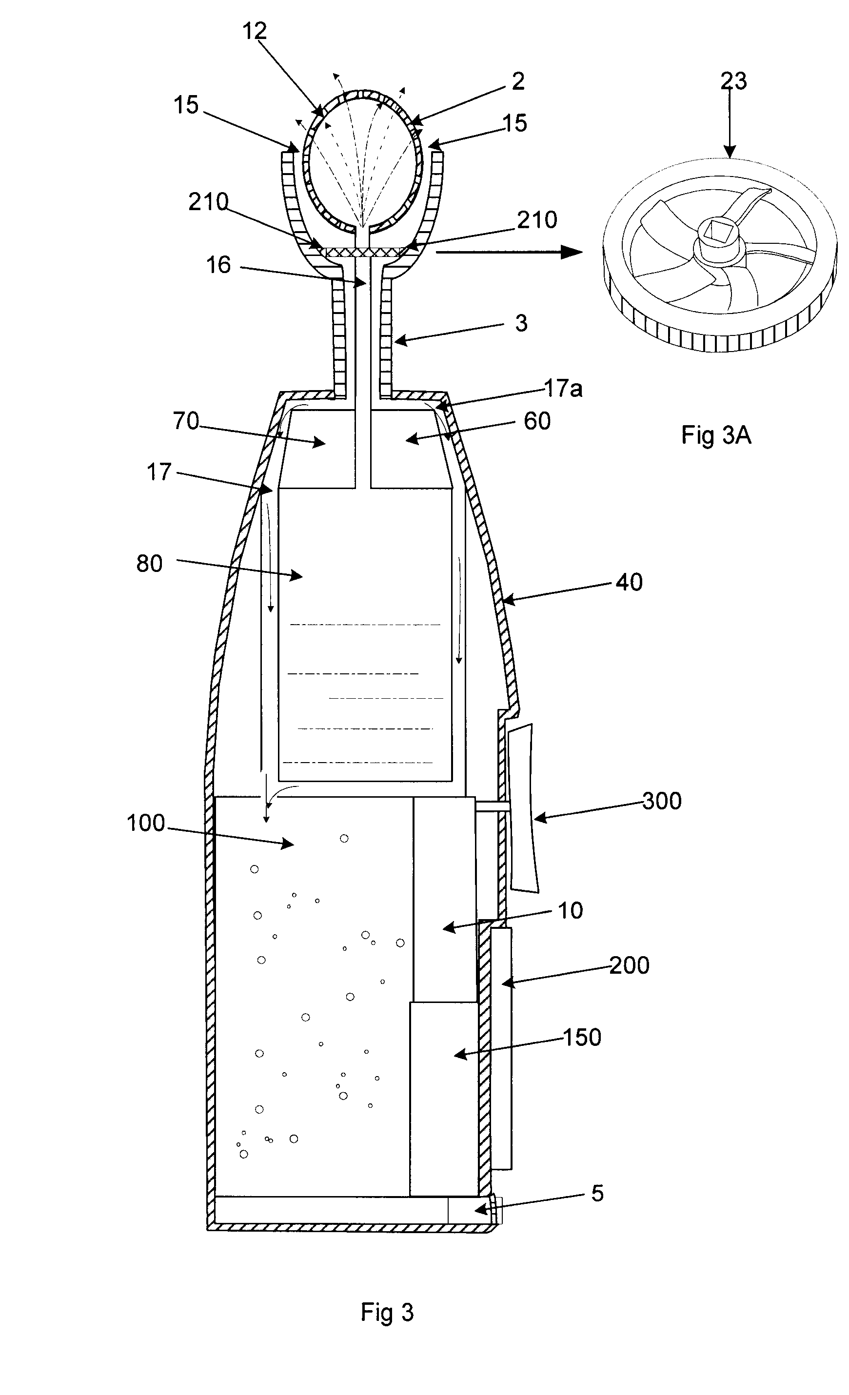 Device and method for cleaning nasal cavities