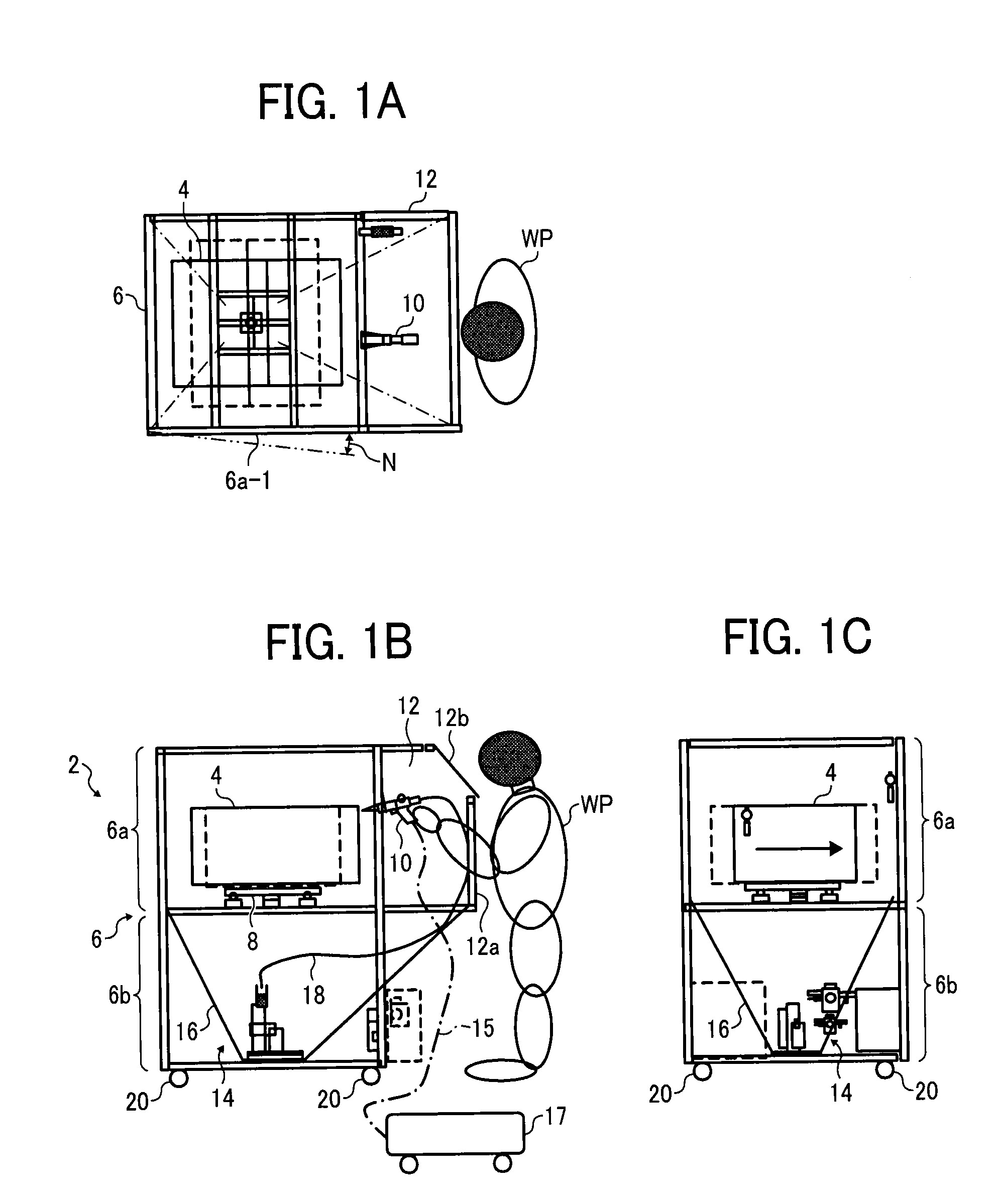 Cleaning medium suction unit and dry cleaning apparatus