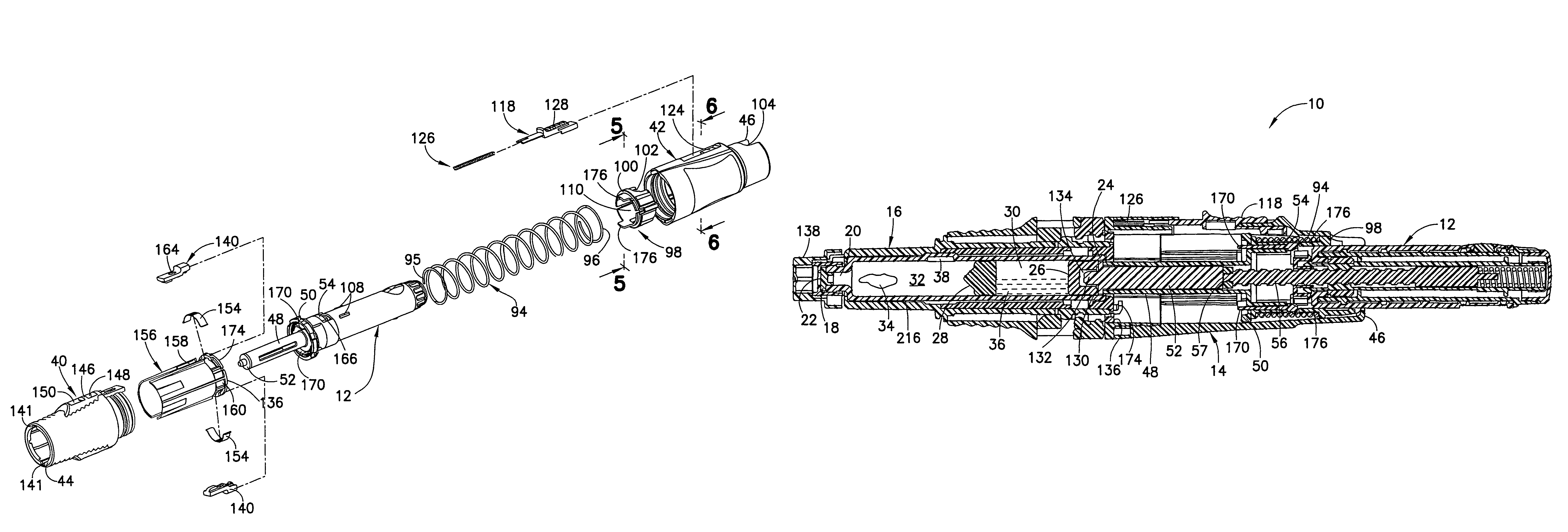 Automatic reconstitution injector device