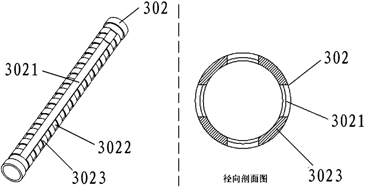 Bamboo joint type fiber laser hydrophone packaging structure and assembling method thereof