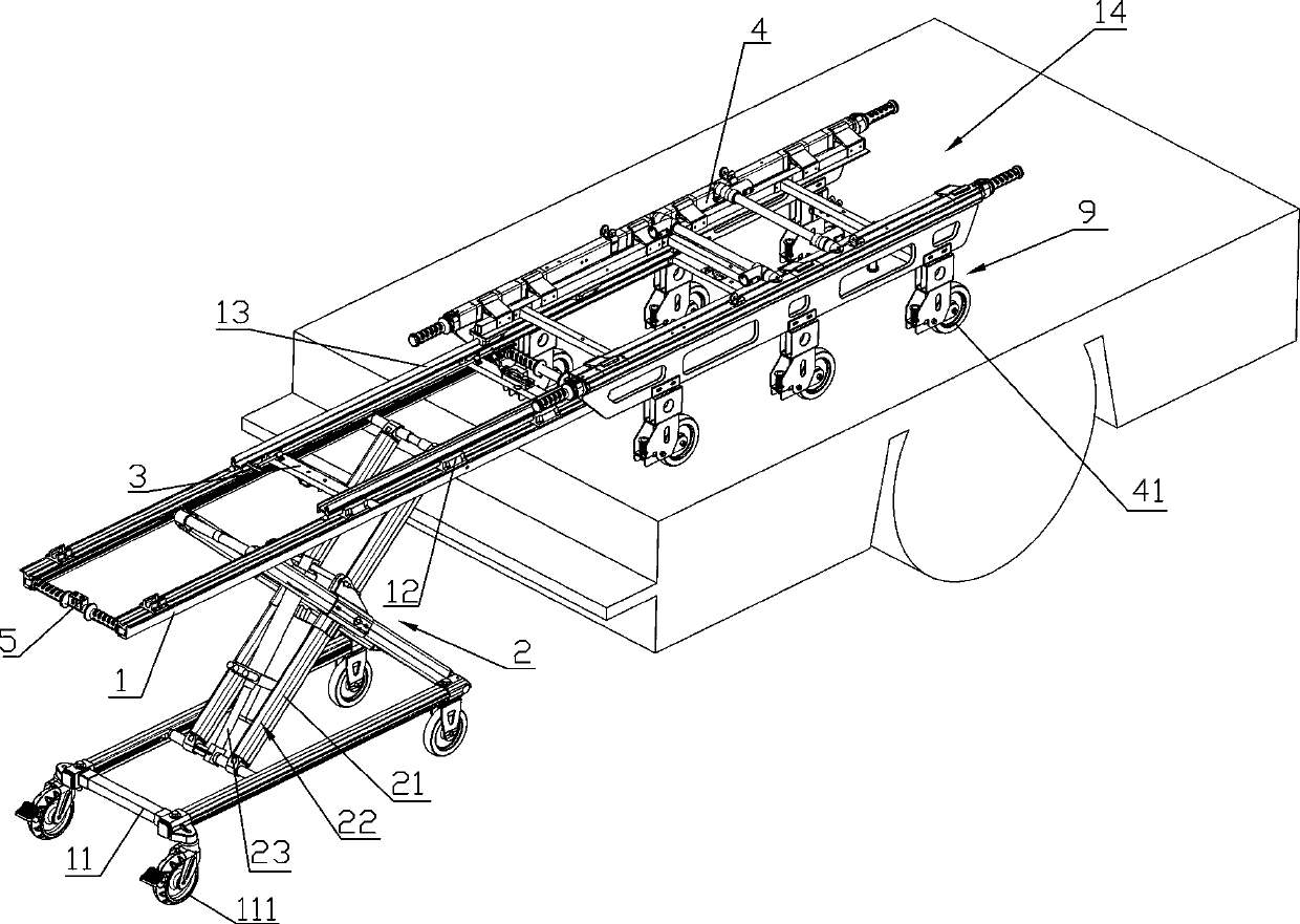 Emergency Electric Stretcher