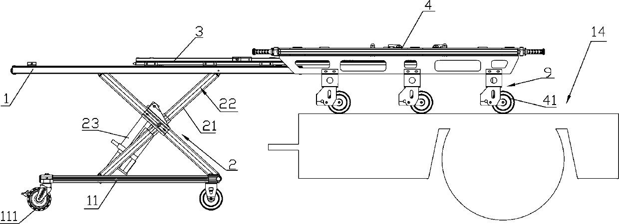 Emergency Electric Stretcher