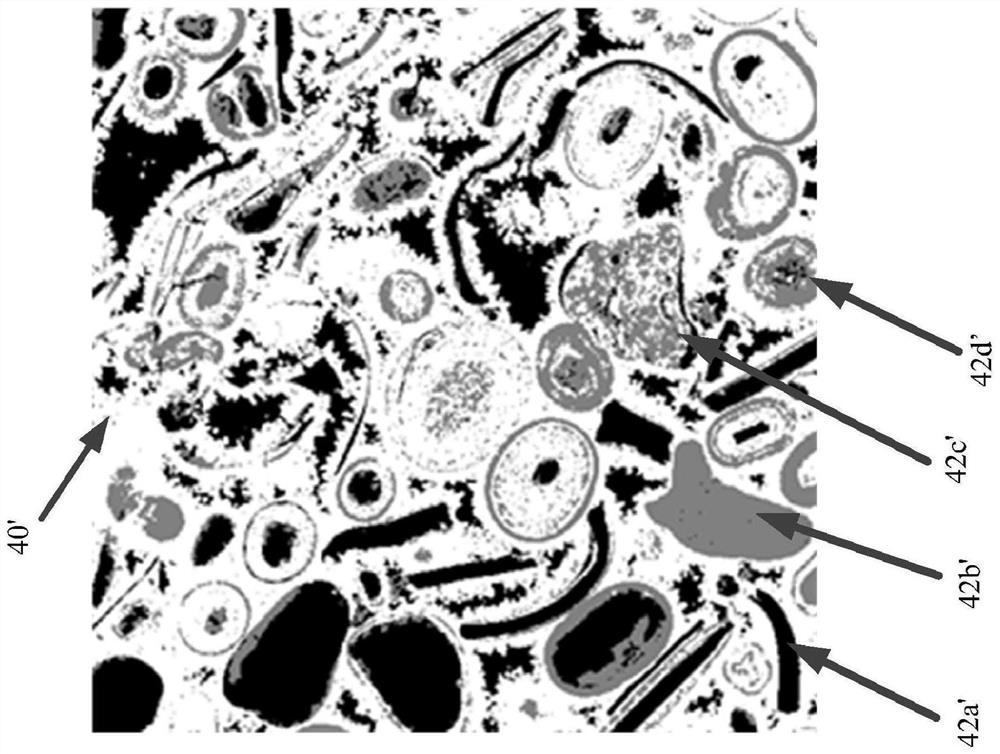 Computer simulation of multiphase multicomponent fluid flow including physical properties of underresolved porous structures