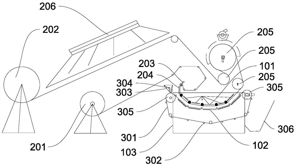 Electrostatic flocking device