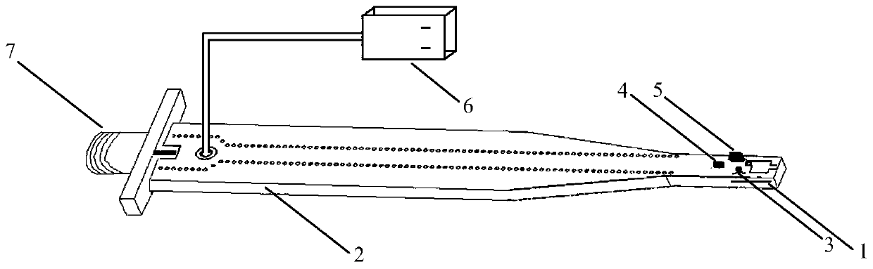 An electromagnetic field near-field pcb probe