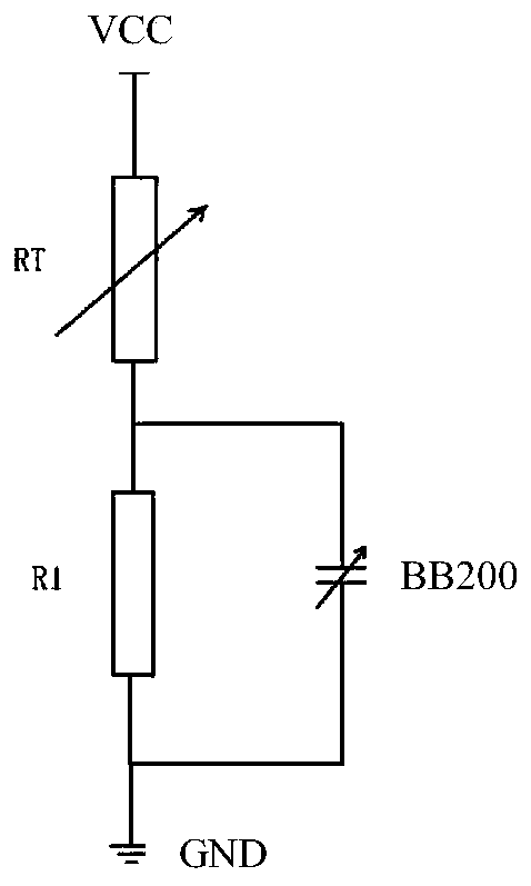 An electromagnetic field near-field pcb probe