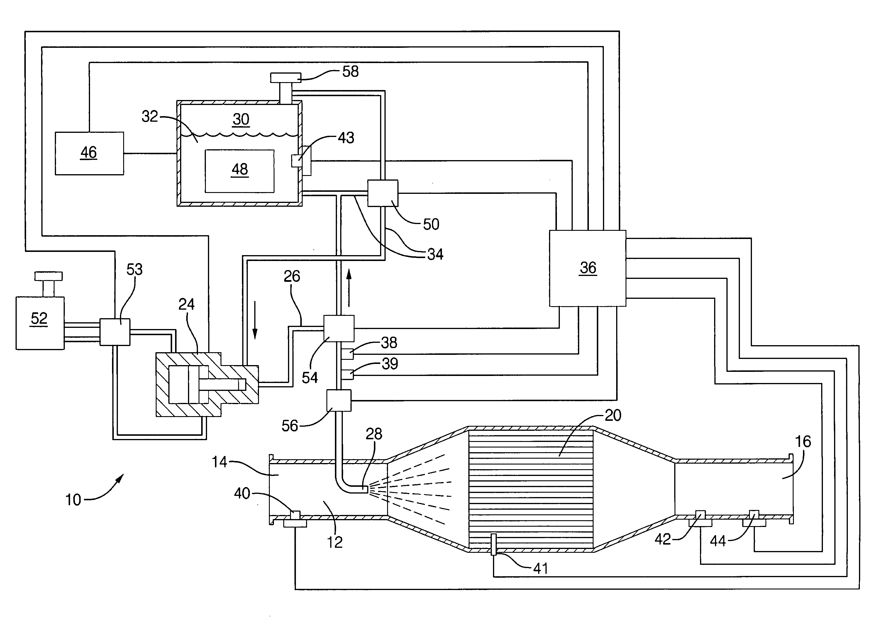 Method and apparatus for reducing NOx emissions