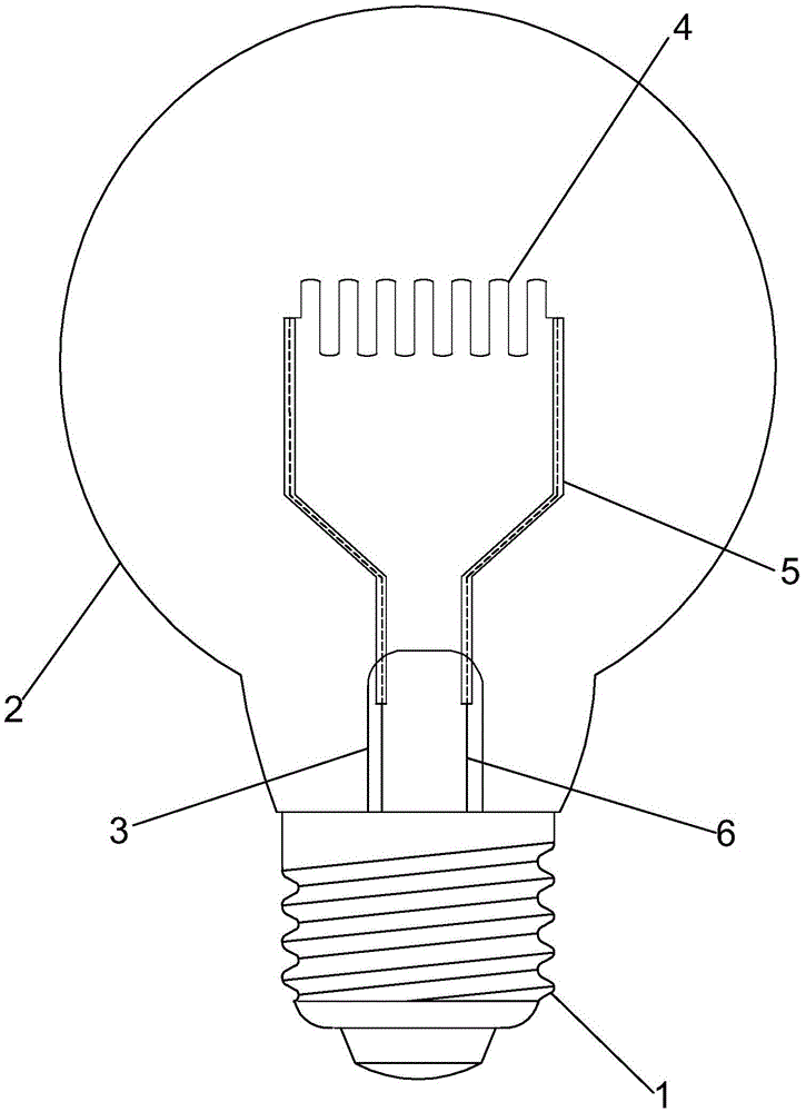 A light intensity standard lamp