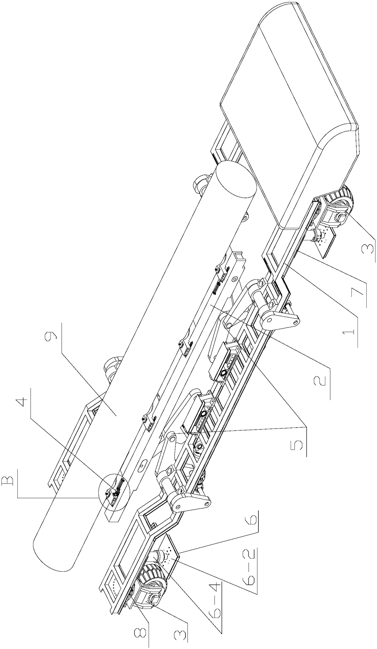 A six-degree-of-freedom heavy-duty vehicle for the transportation and installation of heavy components