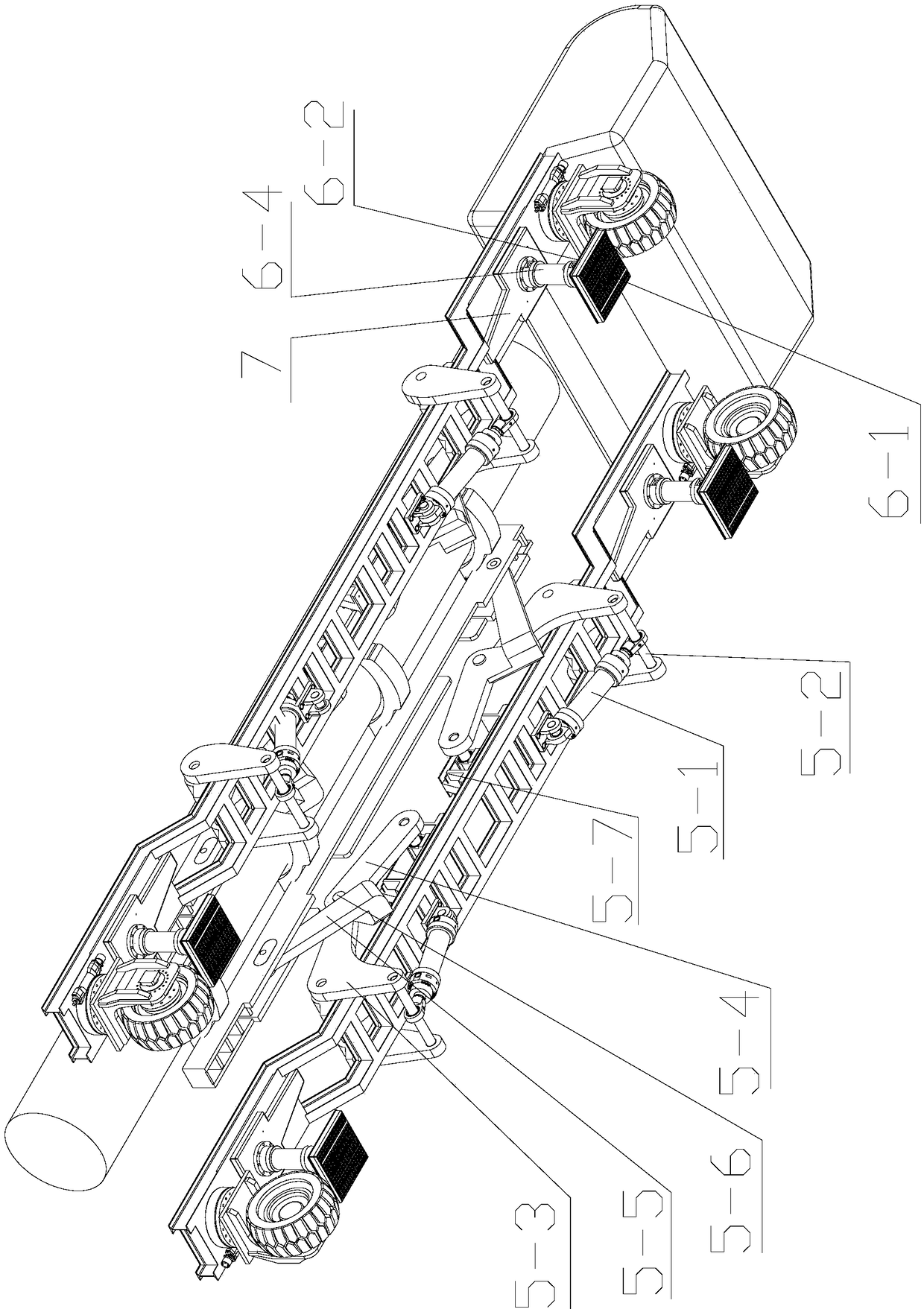 A six-degree-of-freedom heavy-duty vehicle for the transportation and installation of heavy components