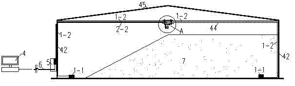 Granary capacity real-time monitoring system