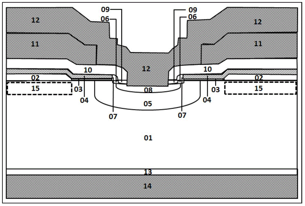IGBT (Insulated Gate Bipolar Transistor) chip manufacturing method for crimped type package