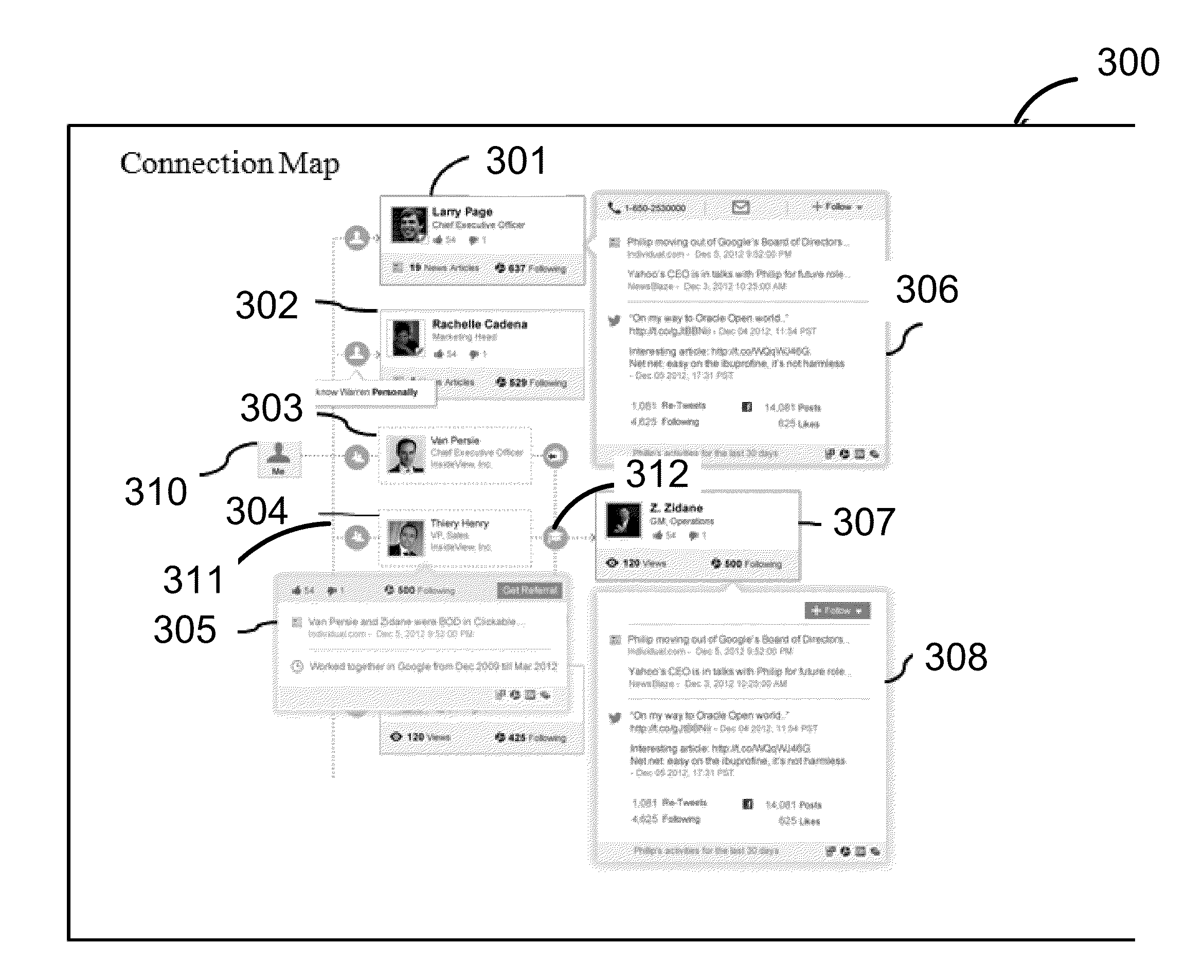 Generating Connection Map for Intelligent Connections in Enterprises