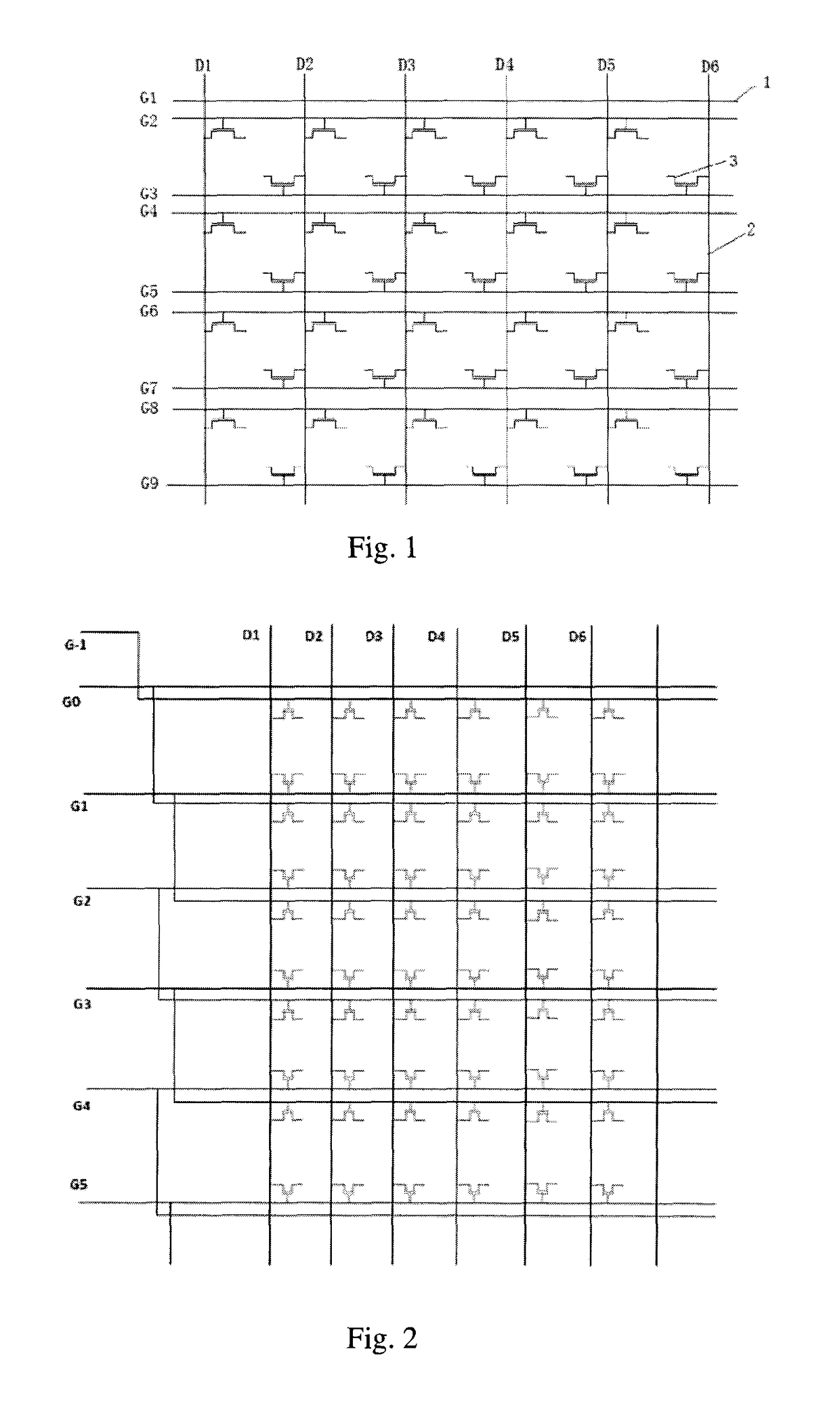 Array substrate and method for driving the same
