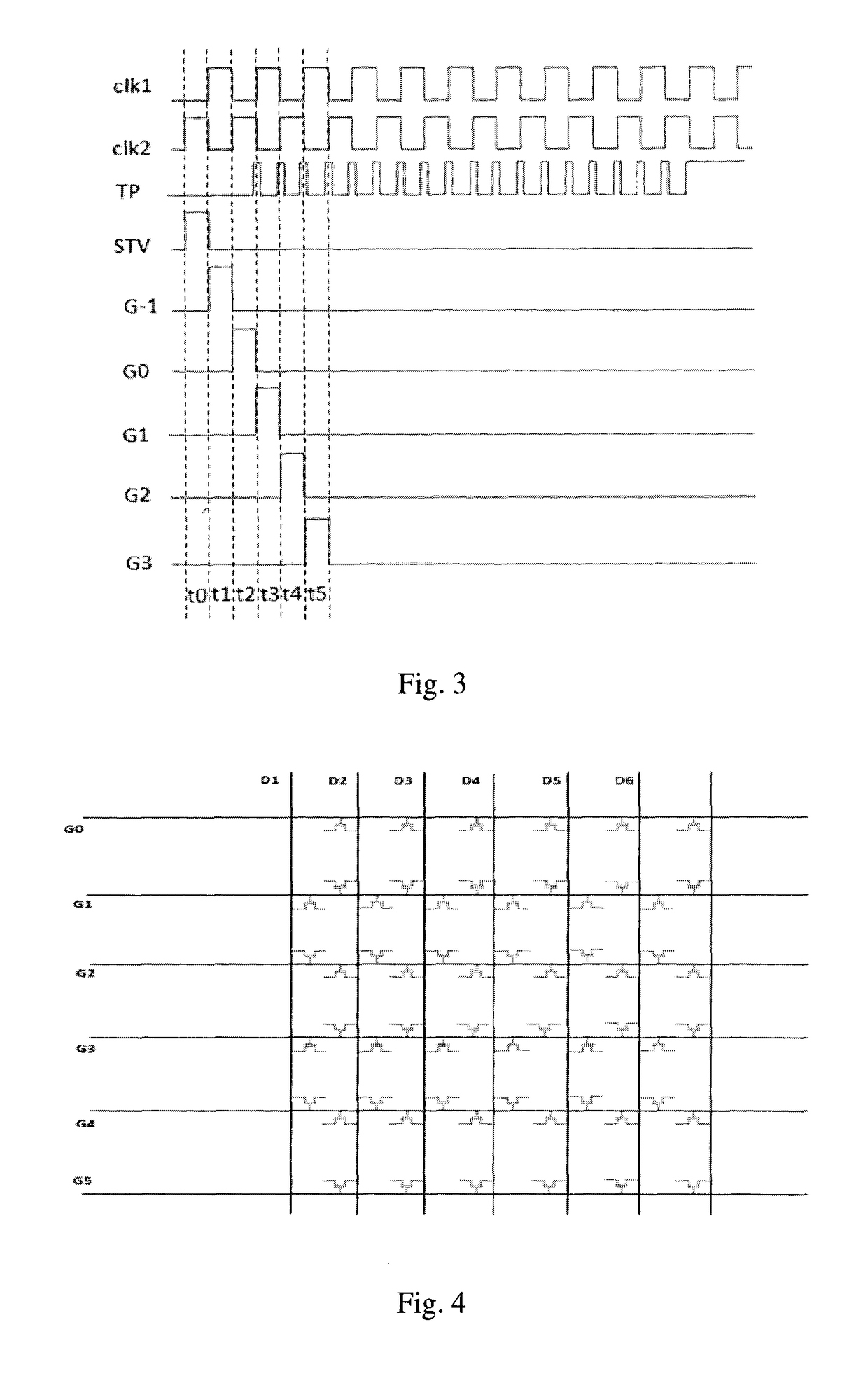 Array substrate and method for driving the same