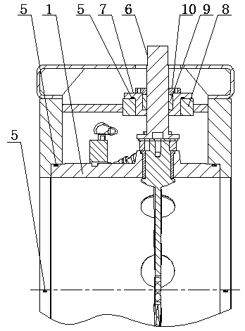 Zero leakage inlet guide vane device