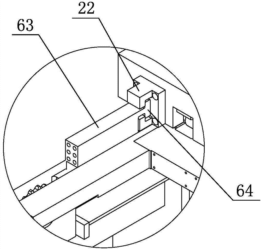 Steering and shifting device of moving trolley