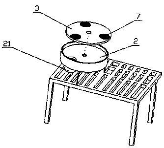 Chemical waste liquid filter device