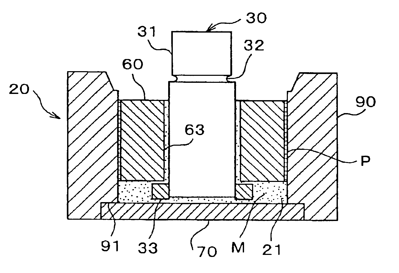 Bearing unit, production method therefor and spindle motor