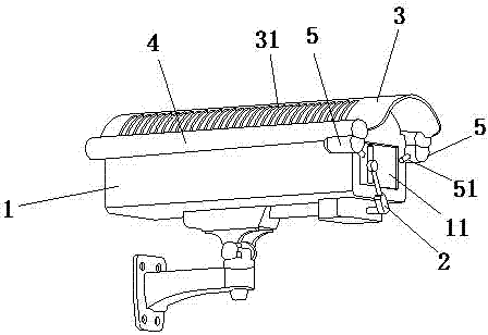 Automatic cleaning device and method for lens of outdoor optical facility