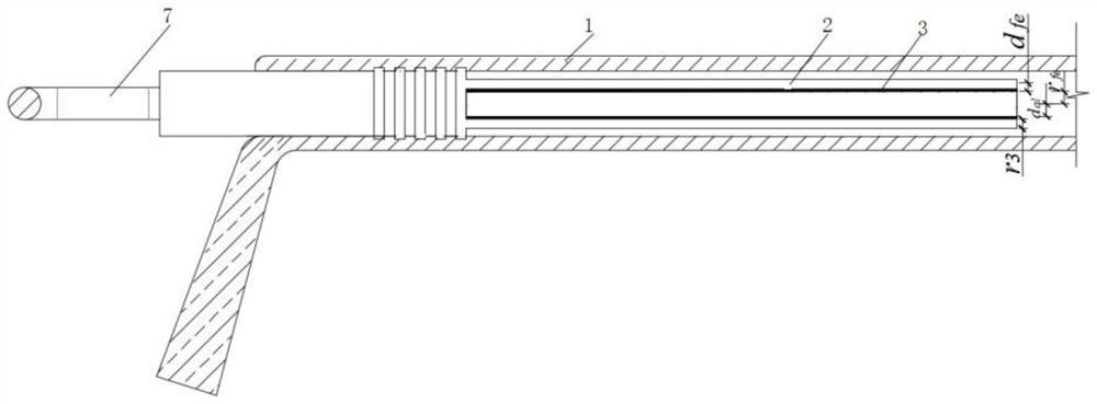 A method of crimping 7 stranded steel core aluminum stranded wires embedded with aluminum tension clamps