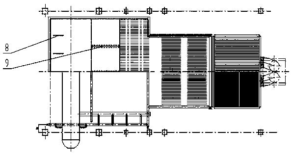 Medium-temperature sub-high pressure reheating waste incineration boiler provided with sound wave temperature measurement denitration system