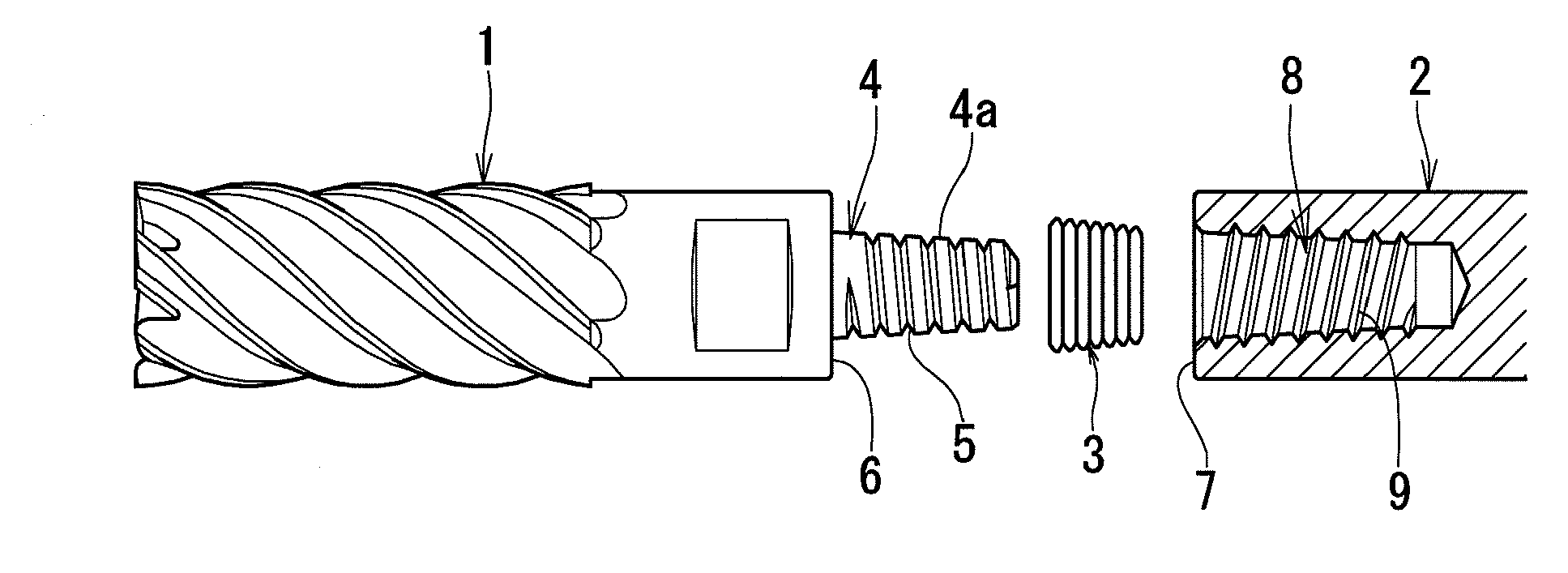 Cutting tool with removable head