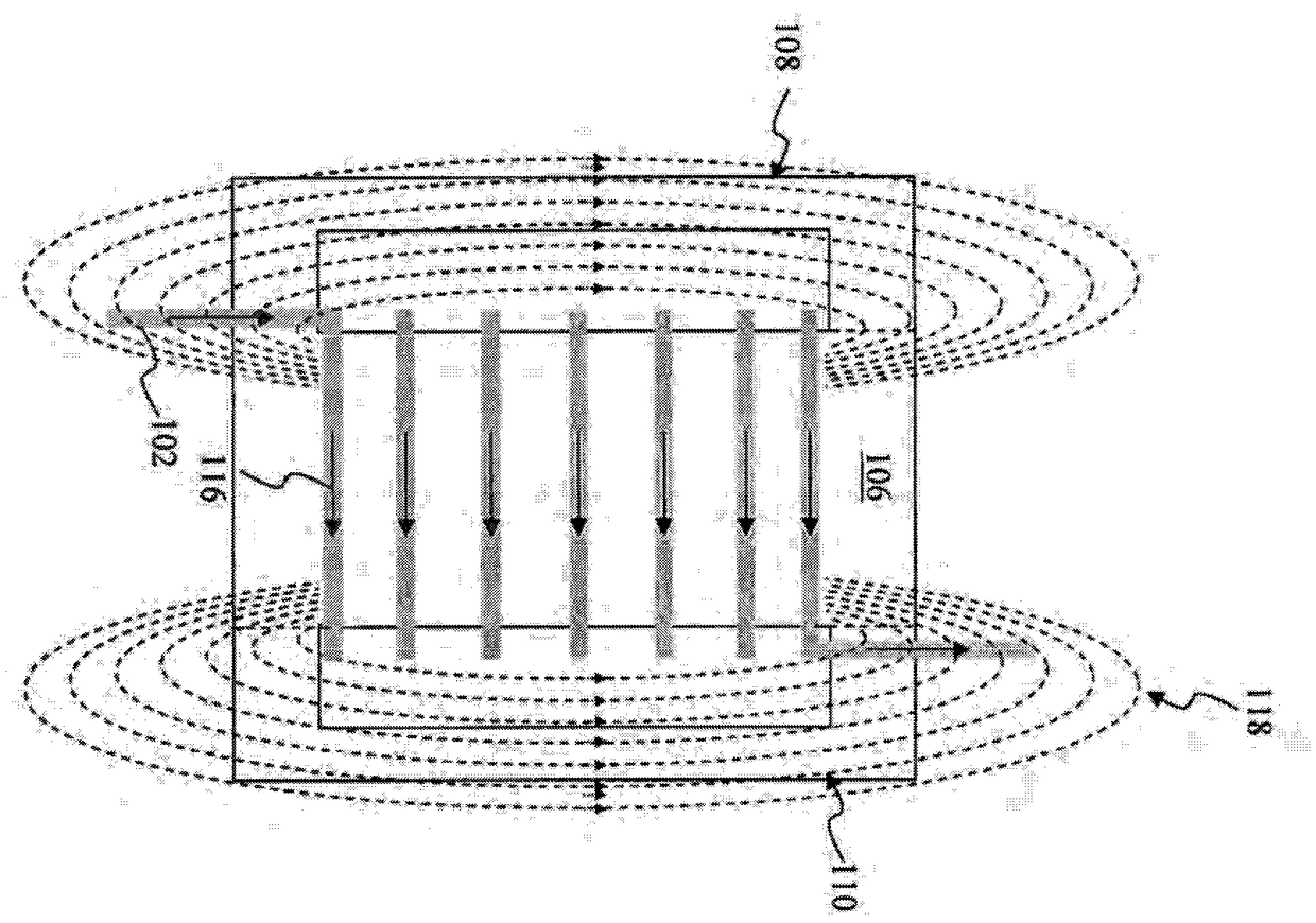 Magnetic thin film inductor structures