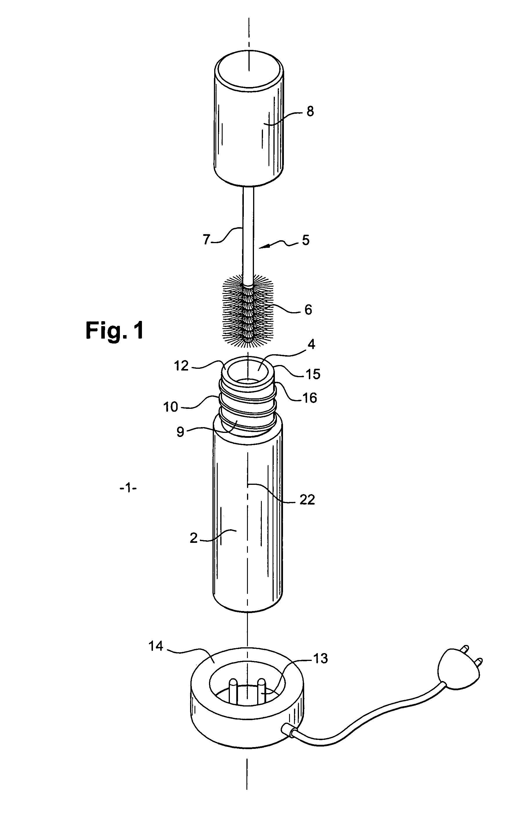 Packaging and applicator device for a cosmetic product and/or a beauty care product incorporating a means of heating