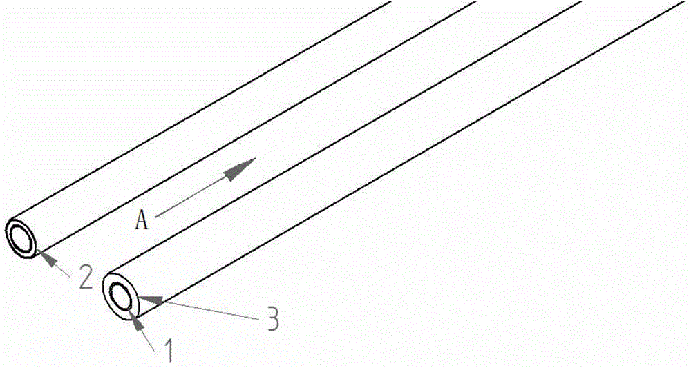 Heat insulation structure and heat insulation method of polyethylene gas pipeline