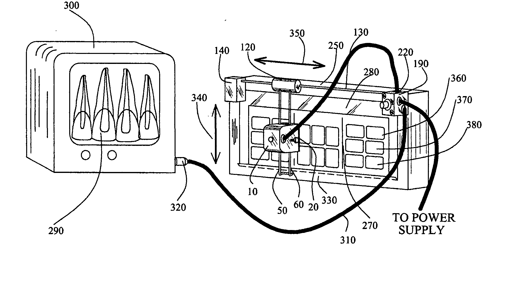 Apparatus for converting a standard dental x-ray viewbox into an analog or digital viewing system
