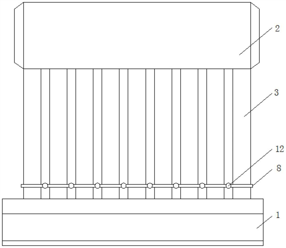 Dust removing equipment for vacuum heat collection outer pipe of solar water heater